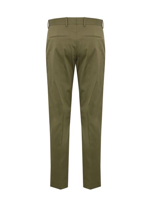 Pantalone Rebel in twill stretch Verde Militare PT TORINO | RSZ1Z00FWD SD590445